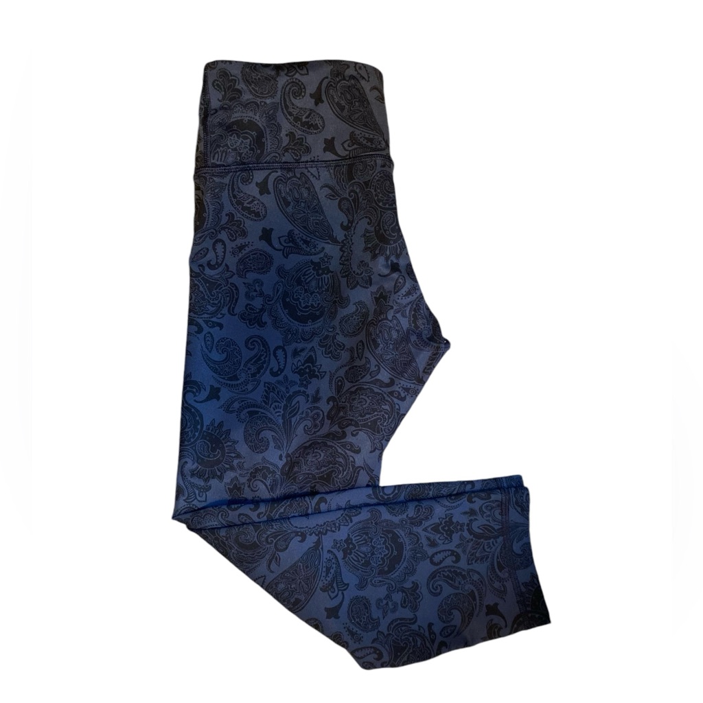 Authentic Lululemon Navy Blue Capri Leggings